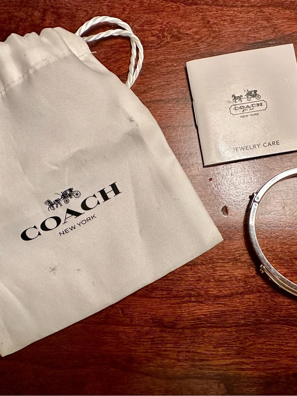 Coach Bangle Bracelet